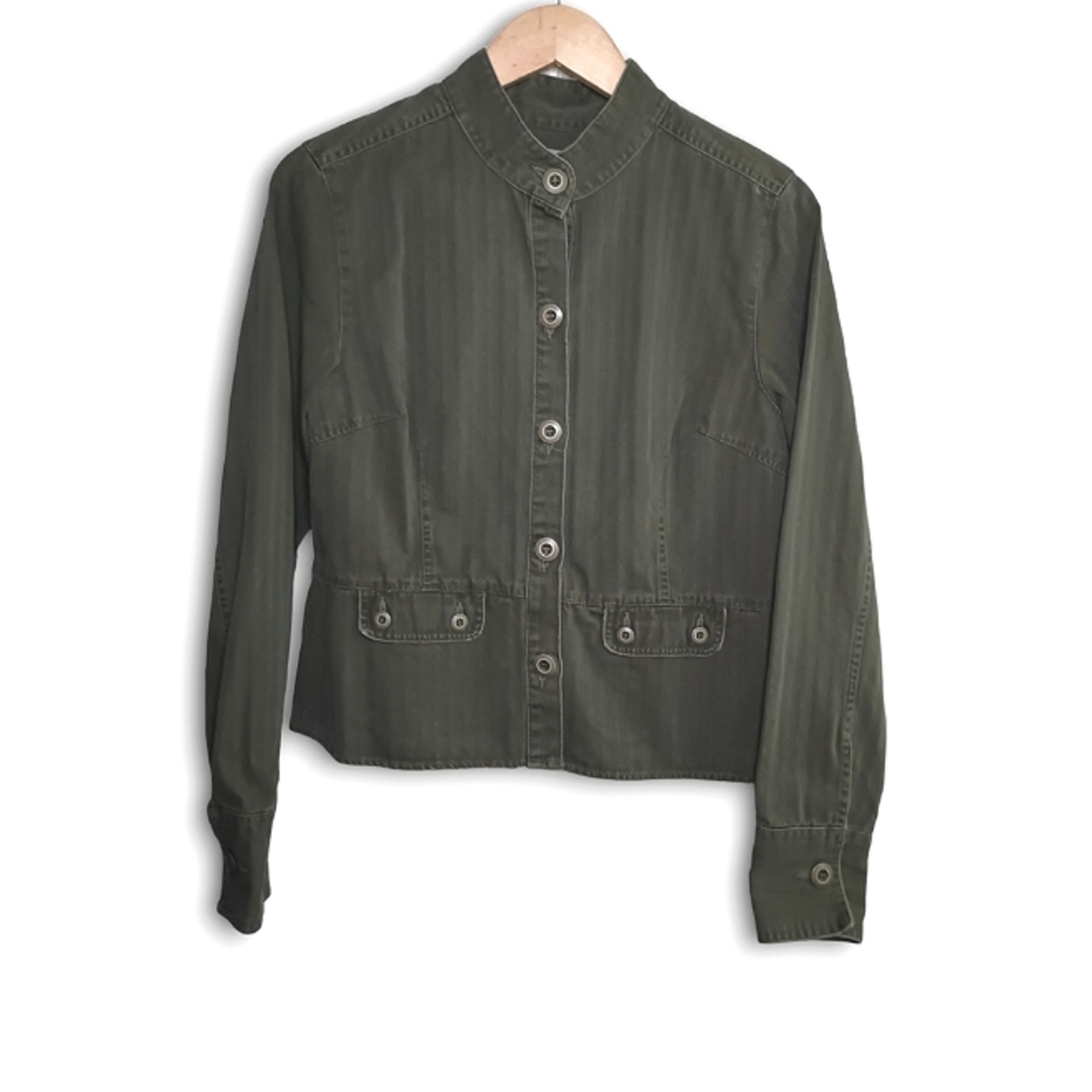 Sage Green Utility Jacket - Size Large